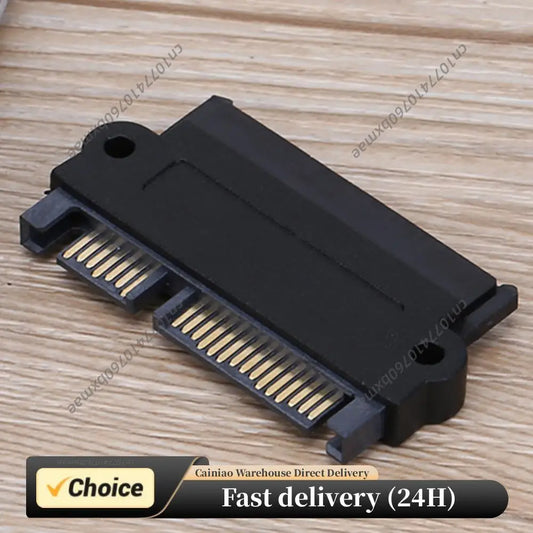 SFF 8482 SAS to SATA 180 Degree Angle Adapter Converter Straight Head SAS Hard Drive to Motherboard SATA Adapter for PC Peaceful Pleasures Health and Wellness