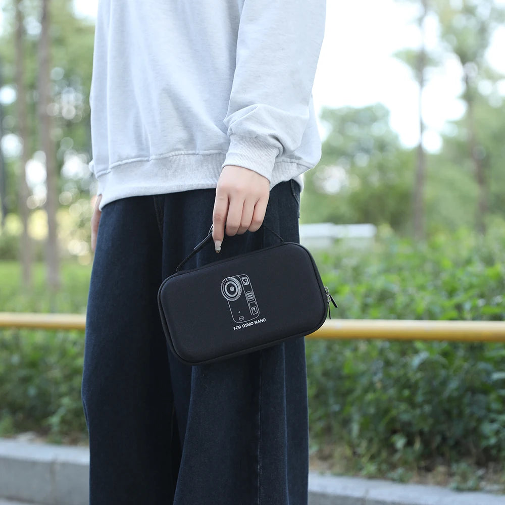Stylish And Simple Suitable For DJI OSMO NANO Cameras Storage Bag Sports Camera Storage Box Perfect For Storing Accessories Peaceful Pleasures Health and Wellness
