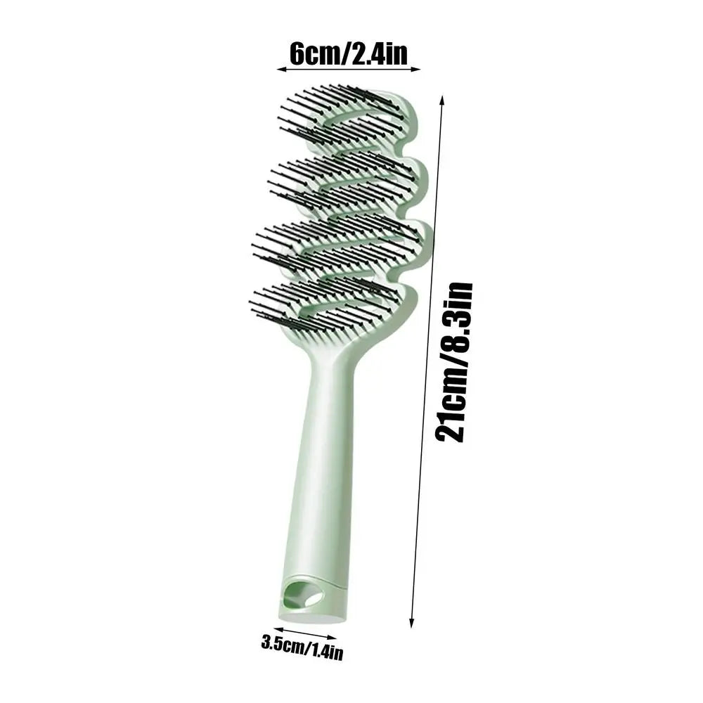 Anti-Static Wet Hair Brush & Detangling Scalp Massage Comb