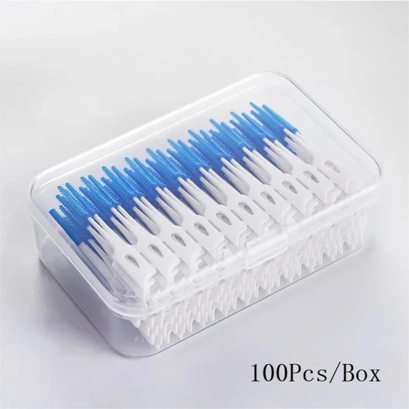 Silicone Interdental Brushes 200pcs – Dental Toothpicks