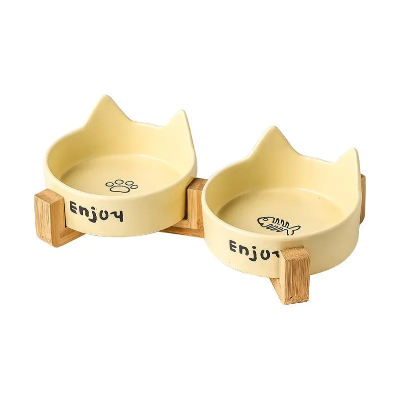 Black Non-Slip Pet Bowl | Food & Water Dish for Cats & Dogs