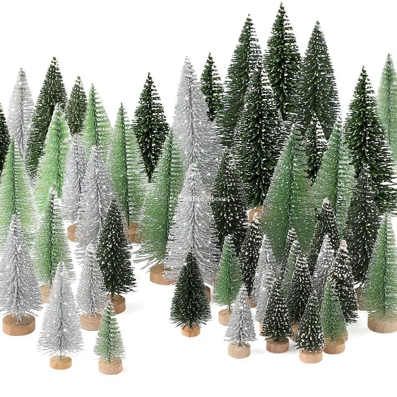 Christmas Decoration Xmas Tree Small Cedar Pine for Home Room Decor Halloween Party New Year Navidad Ornaments Accessories 2025 Peaceful Pleasures Health and Wellness