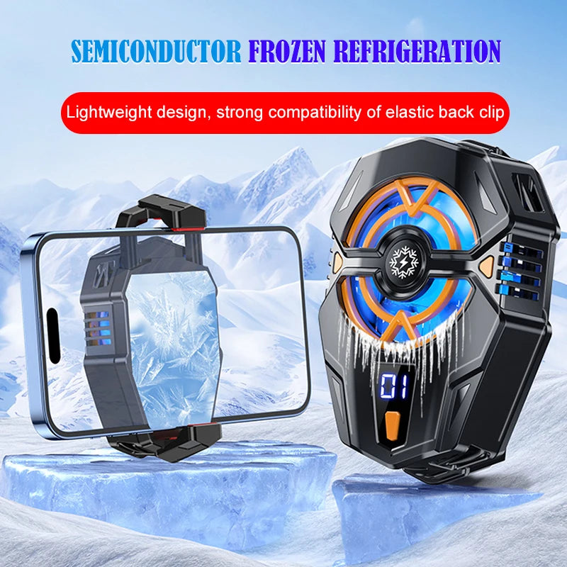 Portable Cooler For Mobile Phone Radiator Cooling Fan For Mobile Phone Fan Cell Cooling Plate Phone Cooler For Games Black Shark Peaceful Pleasures Health and Wellness