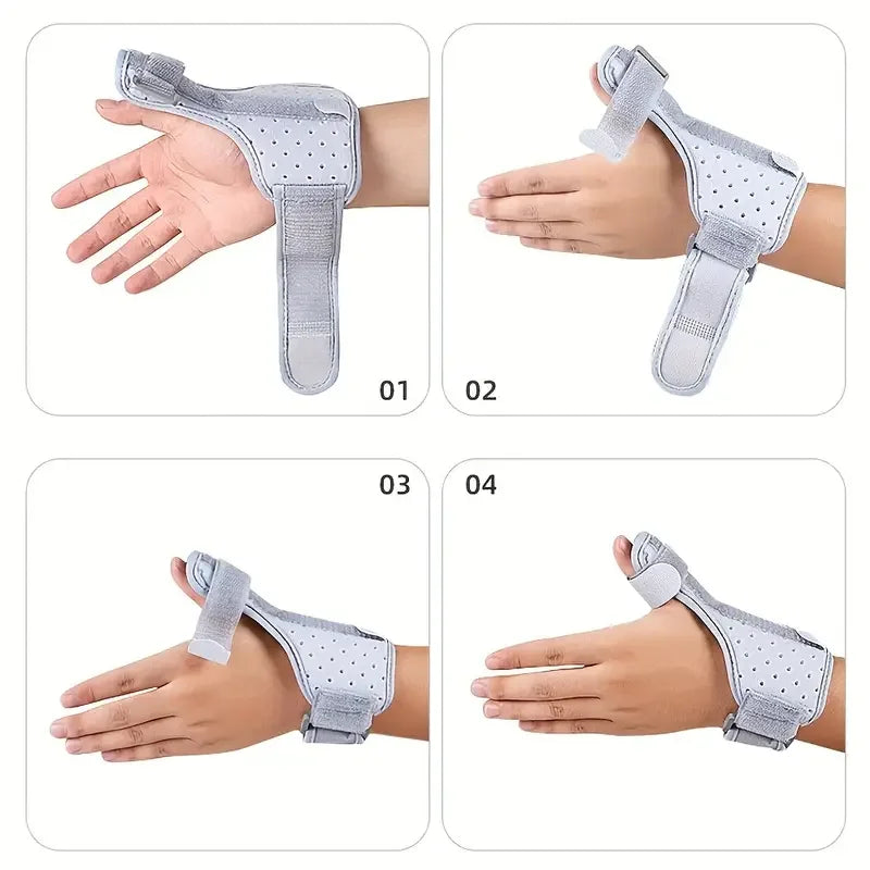 1PC Flexible Splint Wrist Thumb Support Brace Finger Guard Thumb Tendon Sheath Wrist Guard - Injury Prevention & Comfort Peaceful Pleasures Health and Wellness