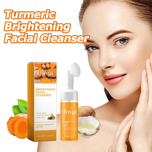 Turmeric & Kojic Acid Foaming Face Cleanser – Acne & Brightening