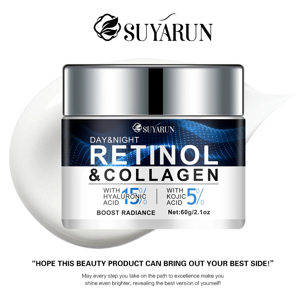 15% hyaluronic acid and 5% kojic acid moisturizer, rich in glycerin and retinol, tender, brighten, firm and improve rough skin Peaceful Pleasures Health and Wellness