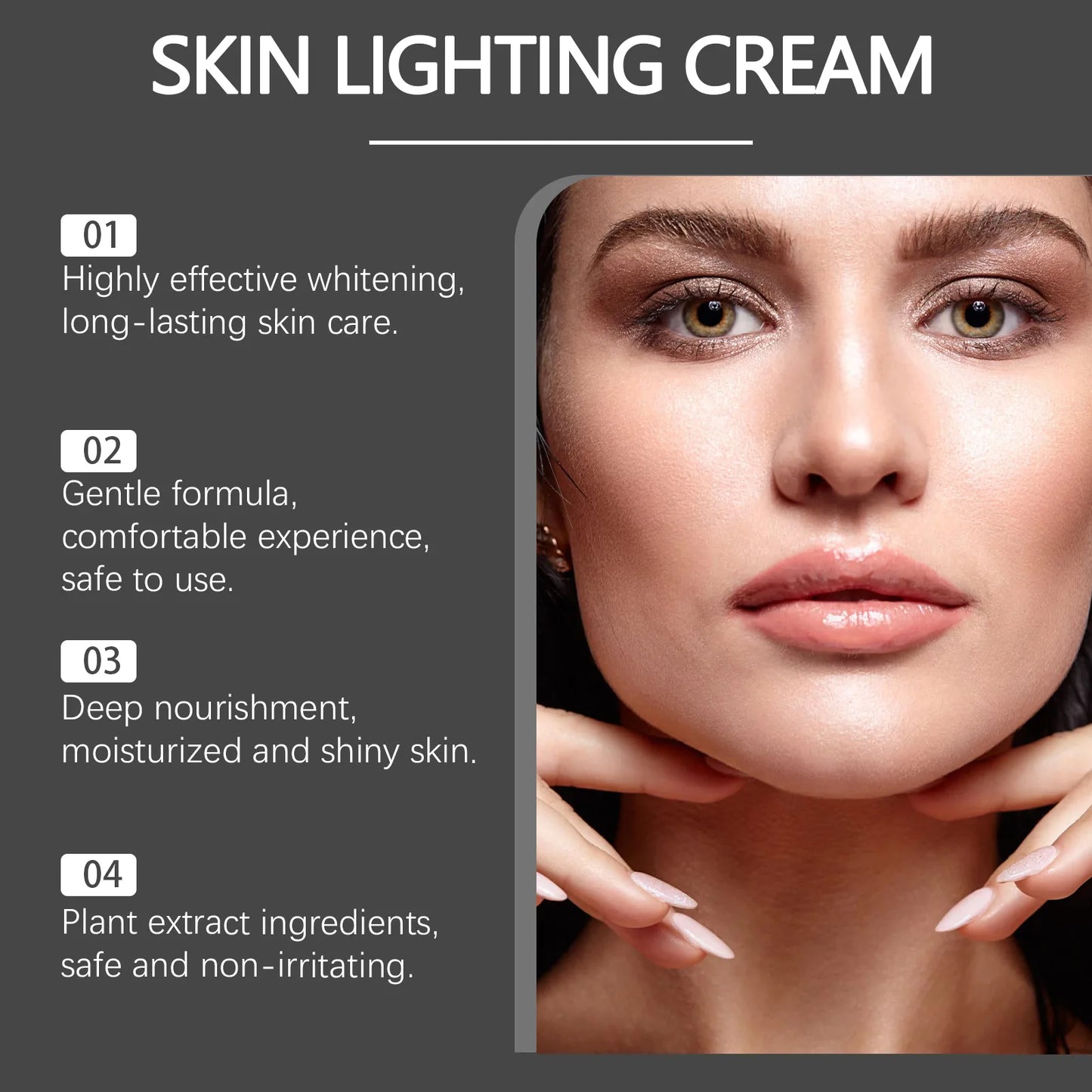 Brightening Whitening Face Cream – Dark Spot Tone Corrector 30g