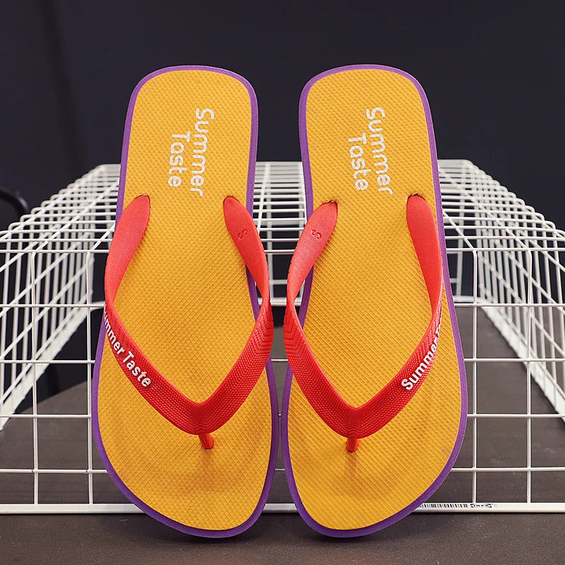 Men's Non-Slip EVA Flip Flops – Beach Thong Sandal Slides