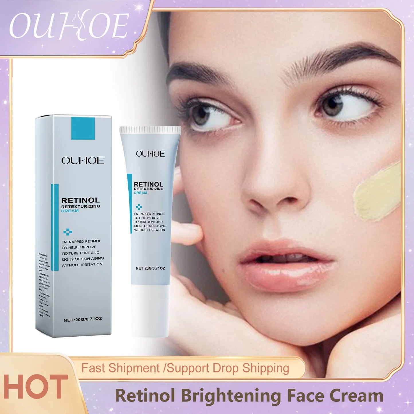 Retinol Firming Face Cream – Moisturizing & Brightening | 20g