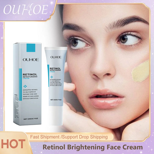 Retinol Firming Face Cream – Moisturizing & Brightening | 20g Retinol Face Cream Peaceful Pleasures Health and Wellness
