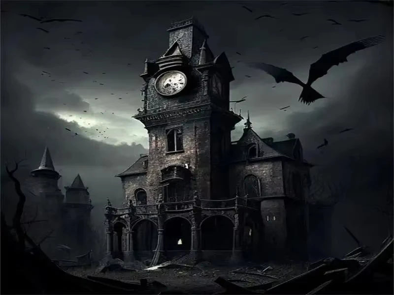 AA Dark Academia Art Black Death Poster Prints For Living Room Home Decor Nordic Gothic Horror Witch Canvas Painting Wall Art Peaceful Pleasures Health and Wellness