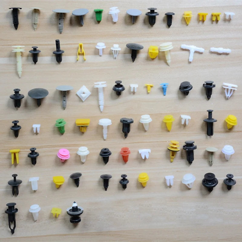 Universal Car Plastic Clips Fastener Kit 50/1000Pcs – Auto Trim