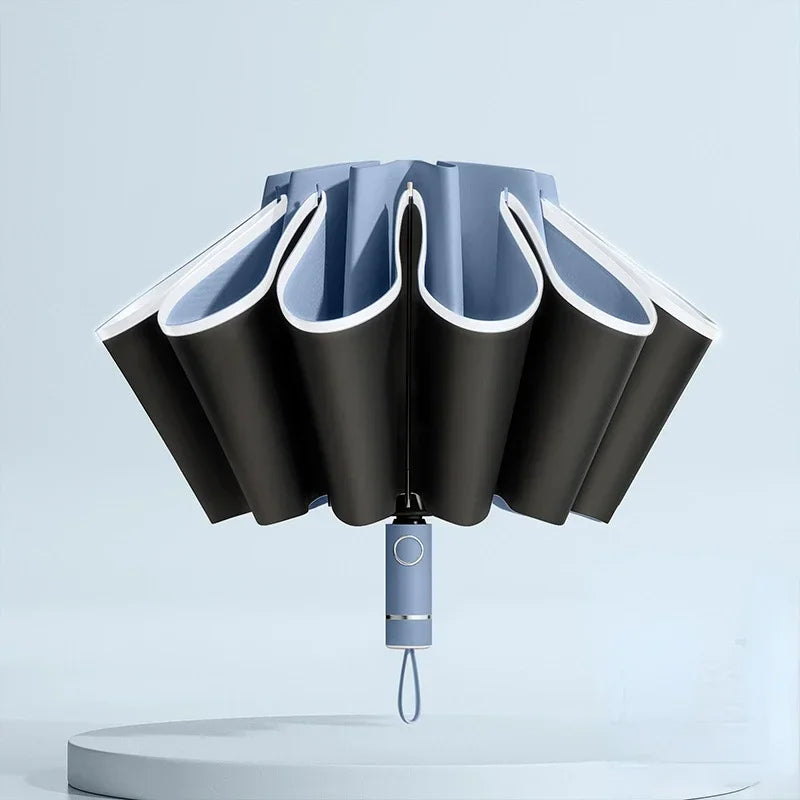 REDLEAF Auto Reverse Folding UV Windproof Umbrella – Men & Women