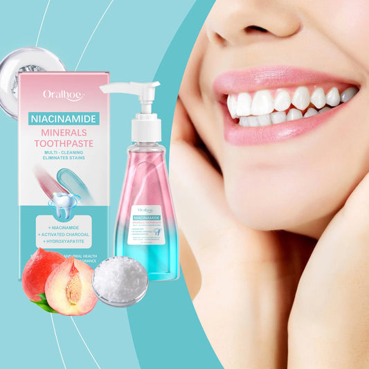 Oralhoe Niacinamide Whitening Toothpaste – Tartar & Plaque Removal Whitening Toothpaste Peaceful Pleasures Health and Wellness