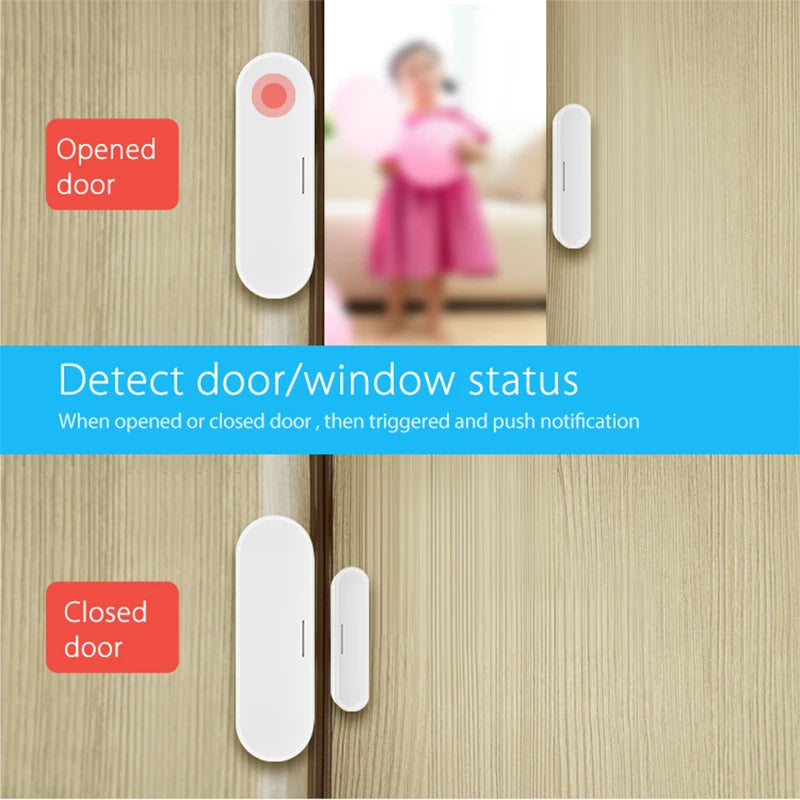 NEO Coolcam Z-Wave Plus Door Window Sensor with Temperature Humidity 700 Series Z Wave USB Charge Battery Operated 868.4MHZ Peaceful Pleasures Health and Wellness