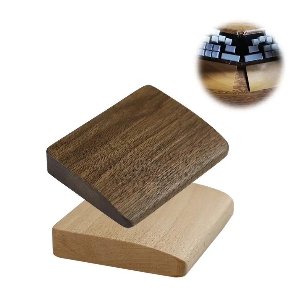 Walnut Wood Keyboard Wrist Rest | Ergonomic Typing Support