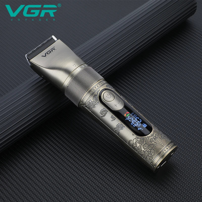 VGR V-659 Professional Metal Hair Clipper & Trimmer Set