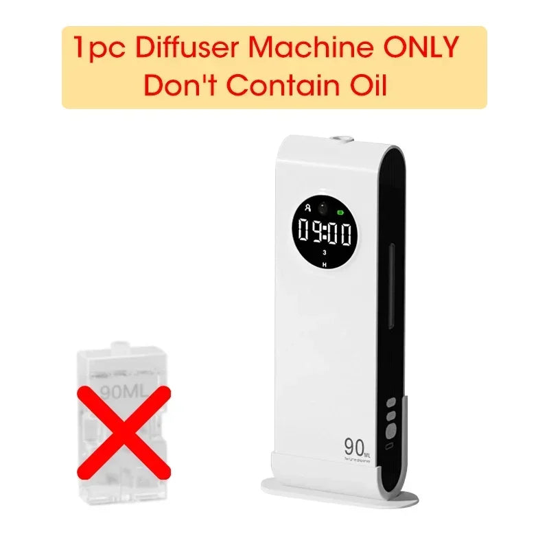 Wireless Hanging Essential Oil Diffuser Air Freshener with Night Light for Home Bathroom Living Room Toilet Aromatherapy Peaceful Pleasures Health and Wellness Diffuser Machine