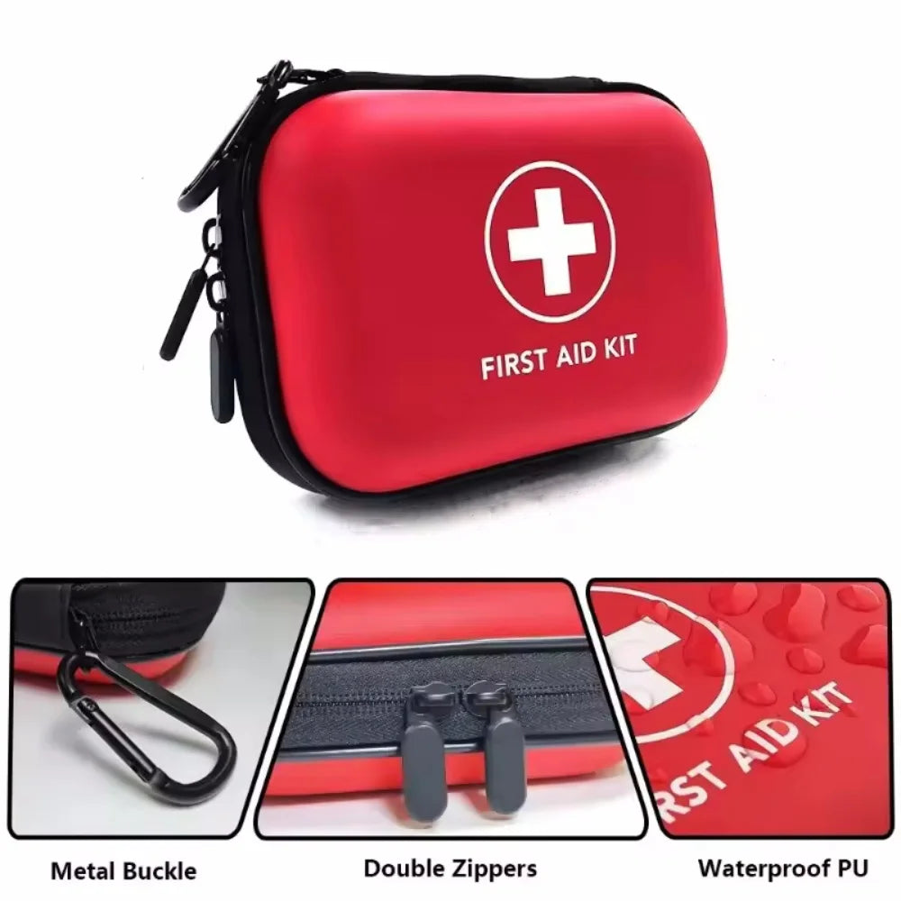 Waterproof Empty First Aid Kit Bag | Hard Shell Storage Box