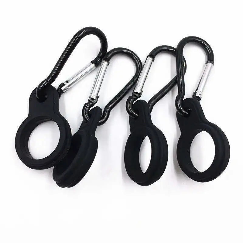 Silicone Carabiner Water Bottle Holder for Camping & Hiking Bottle Holder Clip Peaceful Pleasures Health and Wellness 1PC