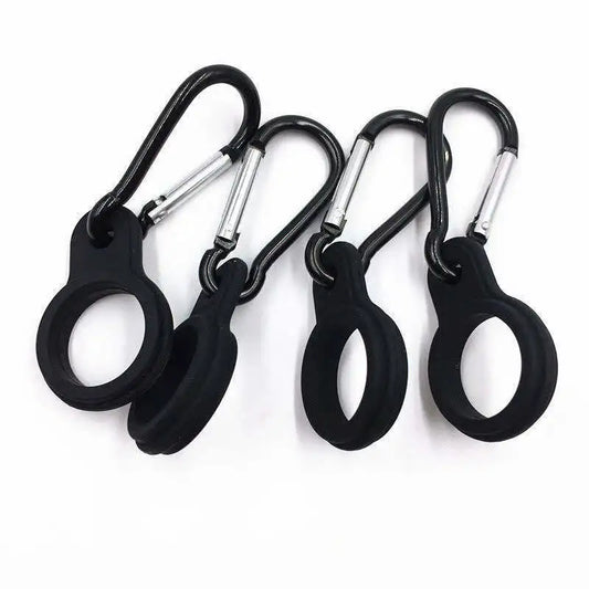Silicone Carabiner Water Bottle Holder for Camping & Hiking Bottle Holder Clip Peaceful Pleasures Health and Wellness 1PC