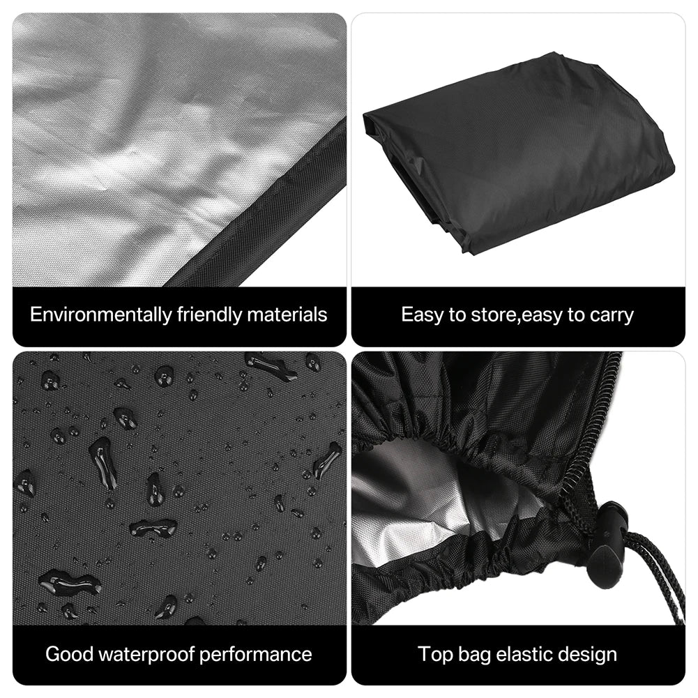 Patio Hanging Egg Chair Cover with Zipper Waterproof Windproof Swing Chair Covers with Buckle Outdoor Weather Resisatant Peaceful Pleasures Health and Wellness
