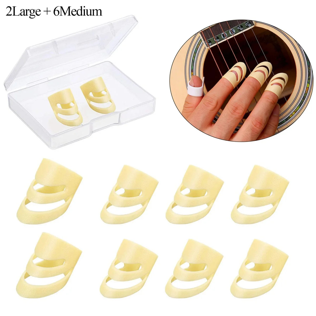 Alaska Guitar Picks Adjustable Finger Medium Large