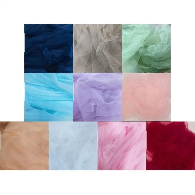 Newborn Photography Backdrop Yarn 10x1.5m – Mesh Background