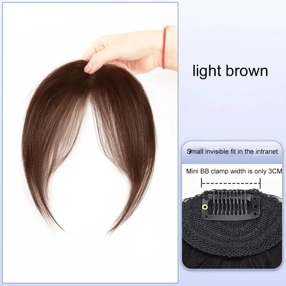 Heat Resistant Synthetic Bang Hairpiece | Multi-Color Options