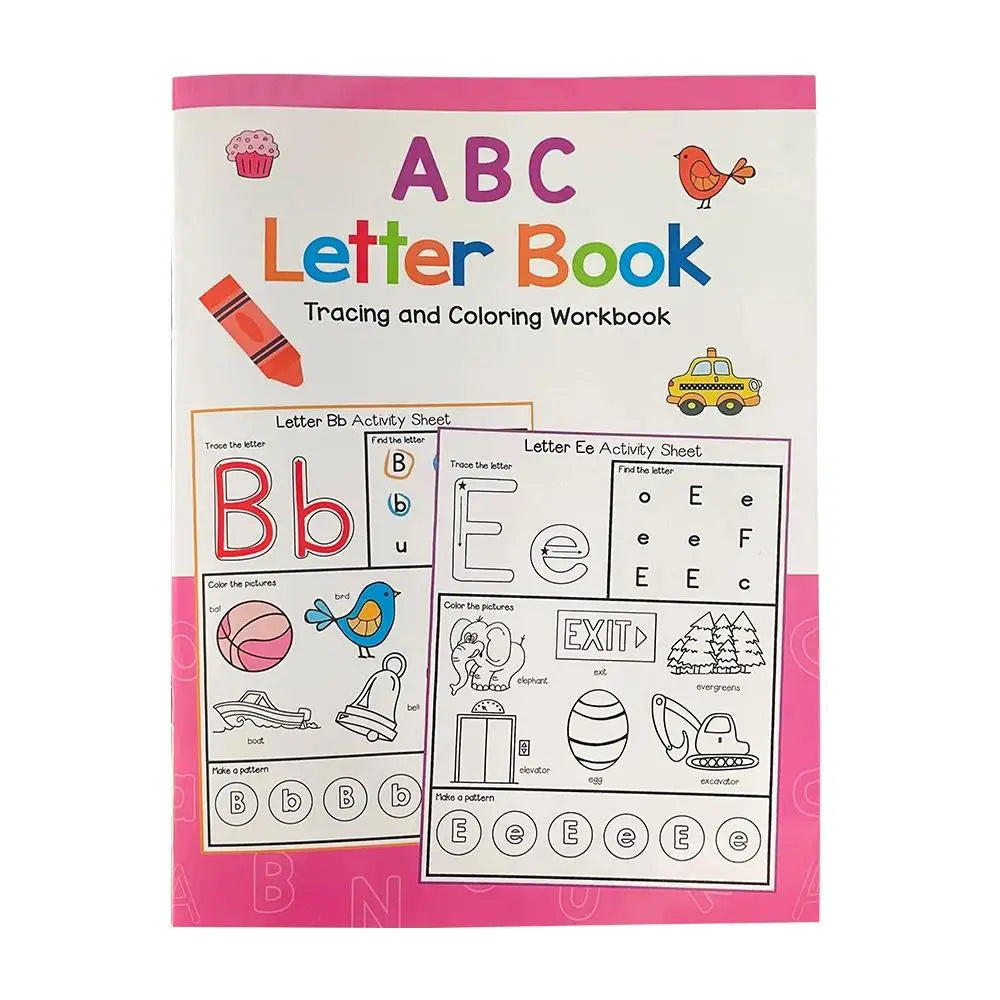 Preschool Alphabet Phonics Practice Workbook Letters A-z Kindergarten