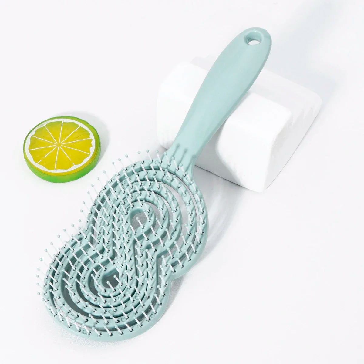 Anti-Static Hollow Loop Brush for Wigs & Natural Hair