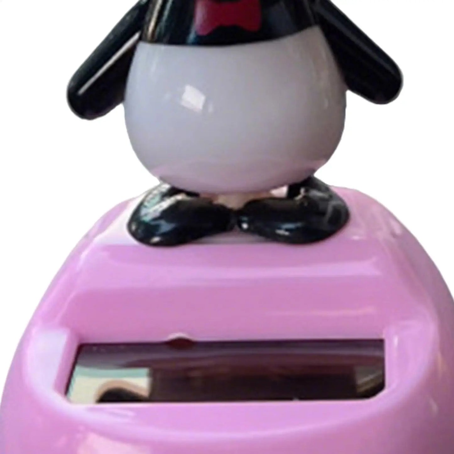 Solar Panda Car Dashboard Ornament – Swinging Doll Decor