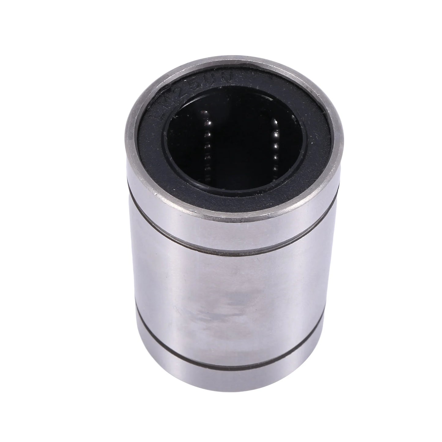 A36T-2X LM25UU 25Mmx40mmx59mm Double Side Rubber Seal Linear Motion Ball Bearing Bushing Peaceful Pleasures Health and Wellness Silver