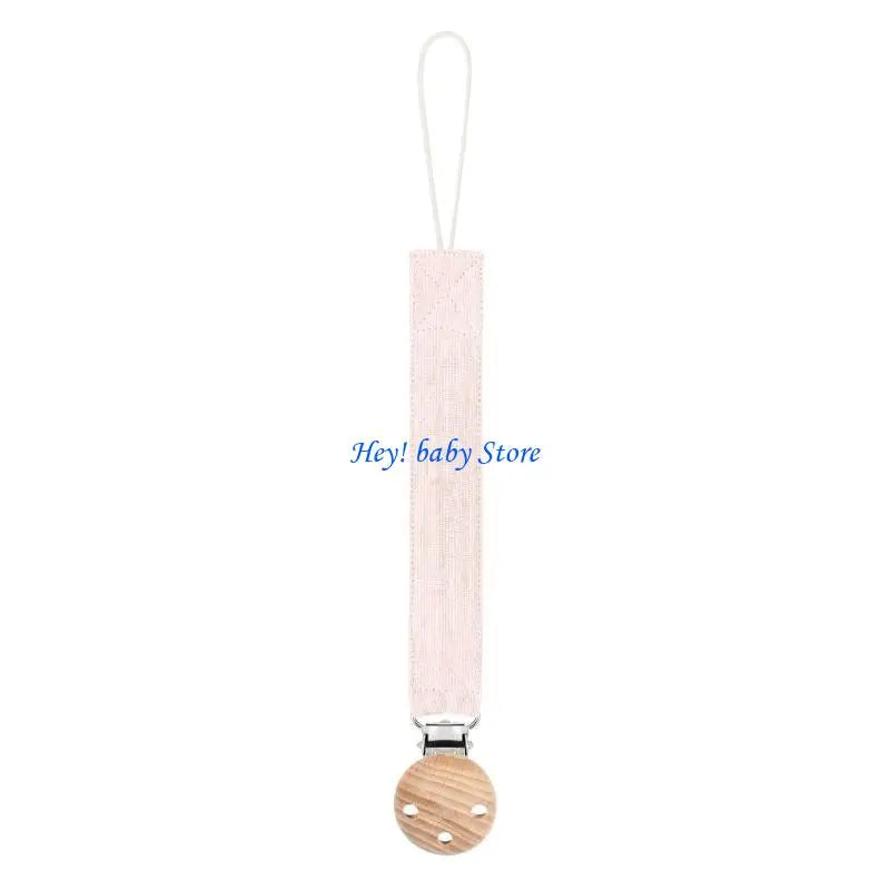 Baby Pacifier Clip Cotton Rope Teether Soother – 25 Colors