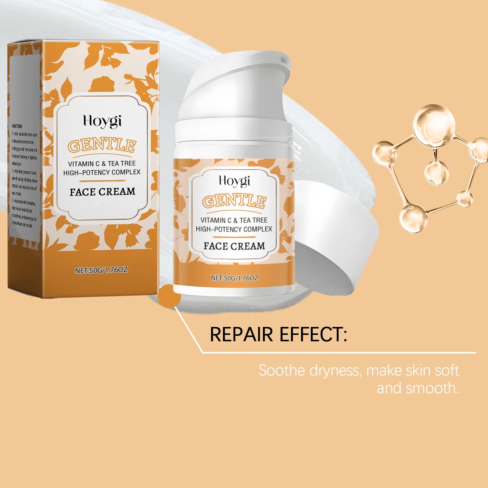 HOYGI Dark Spots Remover Cream Anti Acne Anti Pigmentation Even Skin Tone Reduce Melanin Nourishing Repair Damaged Skin Care 50g Peaceful Pleasures Health and Wellness