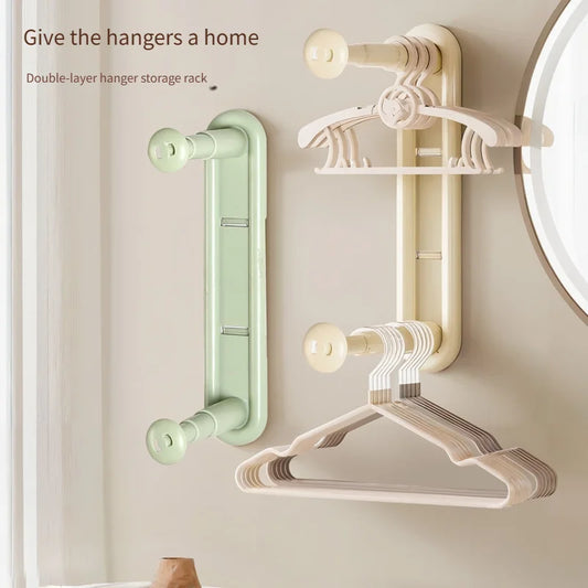 Adjustable clothes rack, storage rack, no-drill home use, wall-mounted clothes drying rack, organizing rack, multi-functional st Peaceful Pleasures Health and Wellness