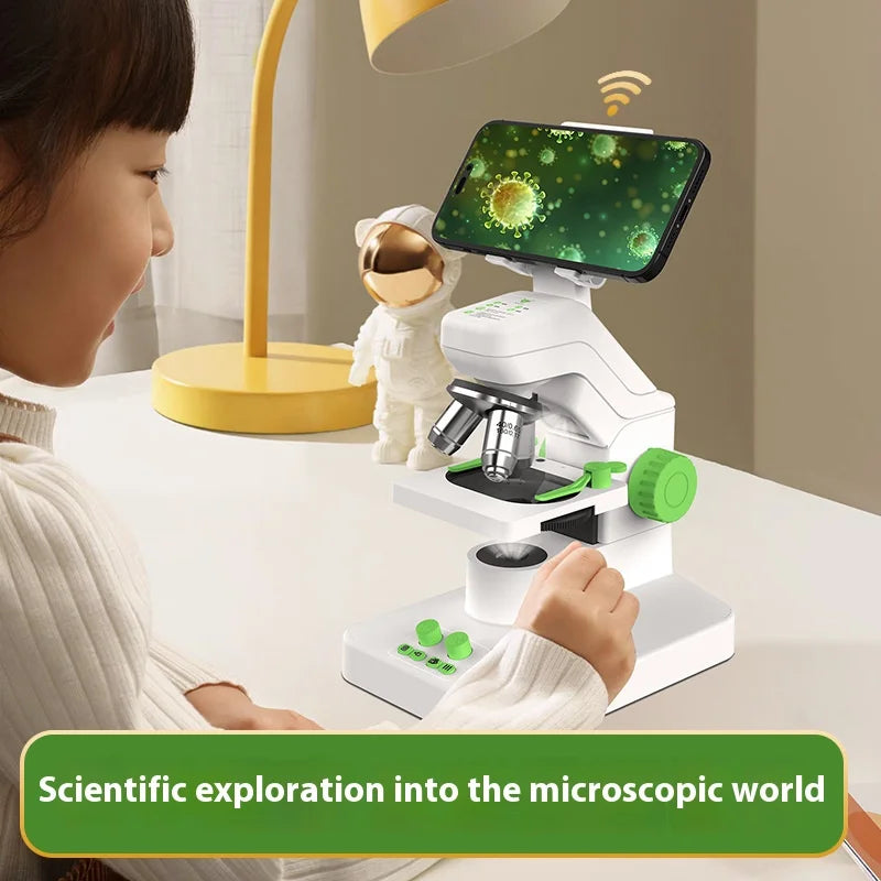 Wifi Connection Microscope Specialized for Children's Science Popularization Teaching Peaceful Pleasures Health and Wellness