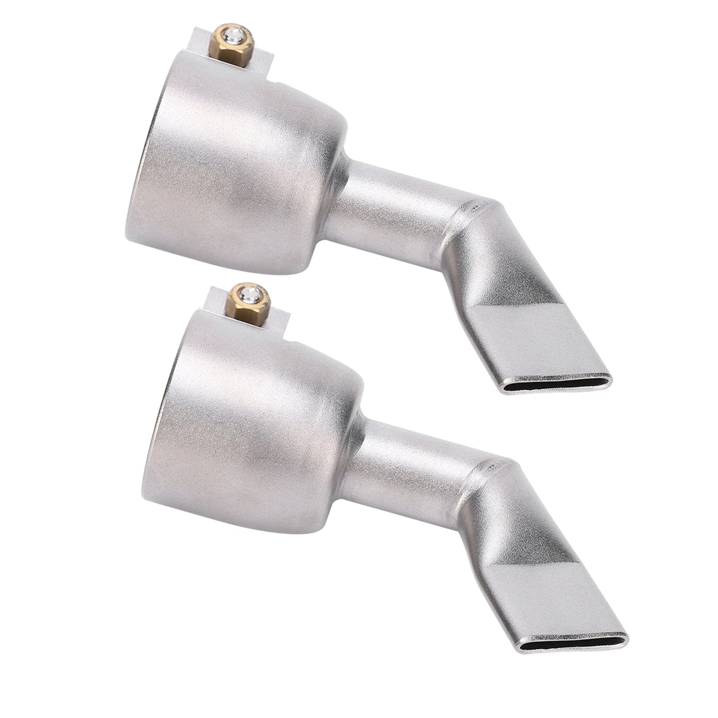 Welding Gun Nozzle Flat 120 Degree Stainless Steel Air Plastic Weld