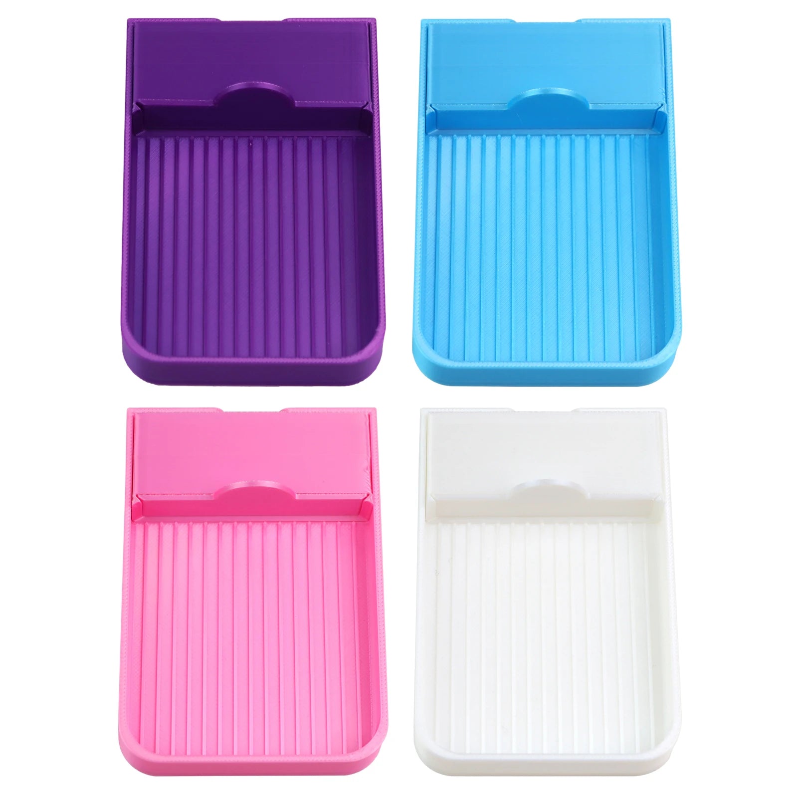 Diamond Painting Tray Organizer No Drill Spillage Diamond Painting Storage Container Tray Rhinestone Dot Tools for DIY Art Craft Peaceful Pleasures Health and Wellness