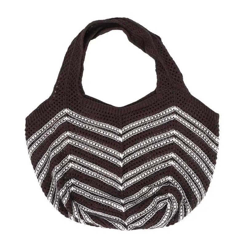 Women's Knitted Tote Bag – Beach, Casual & Commute Shopper