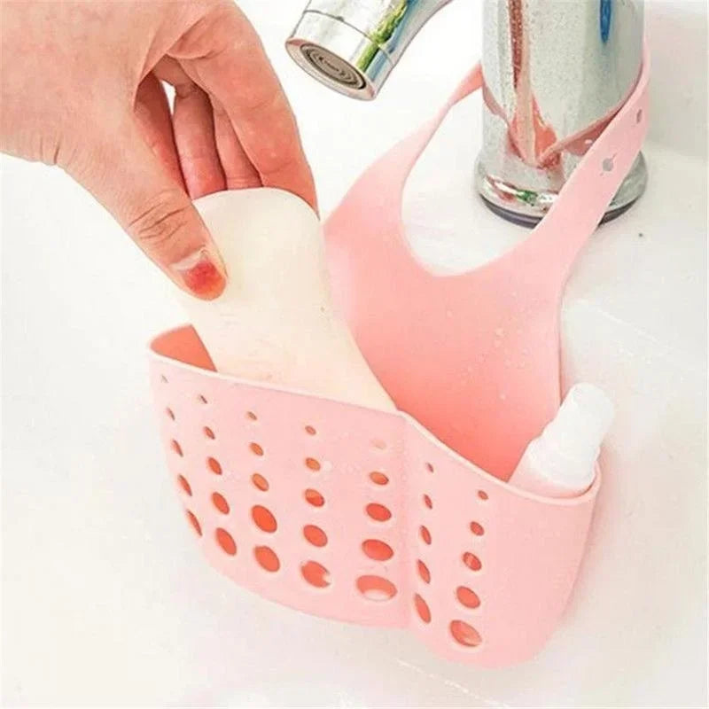 Creative Adjustable Sink Storage Basket Kitchen Rack Faucet Sponge