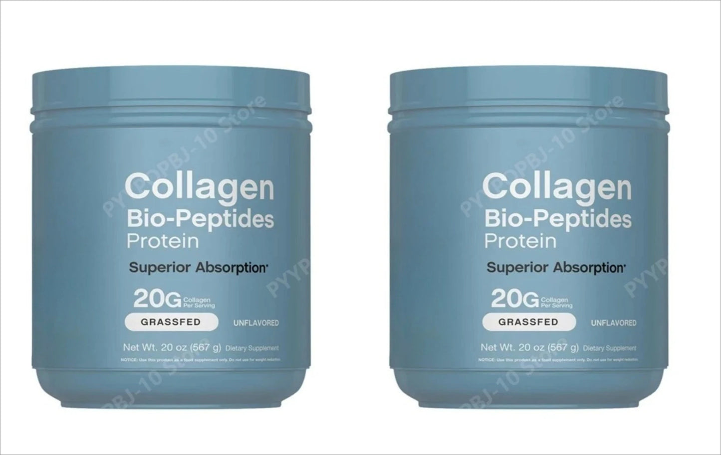 Grassfed Collagen Powder 22oz – Hair, Skin & Nails | 18 Amino Acids