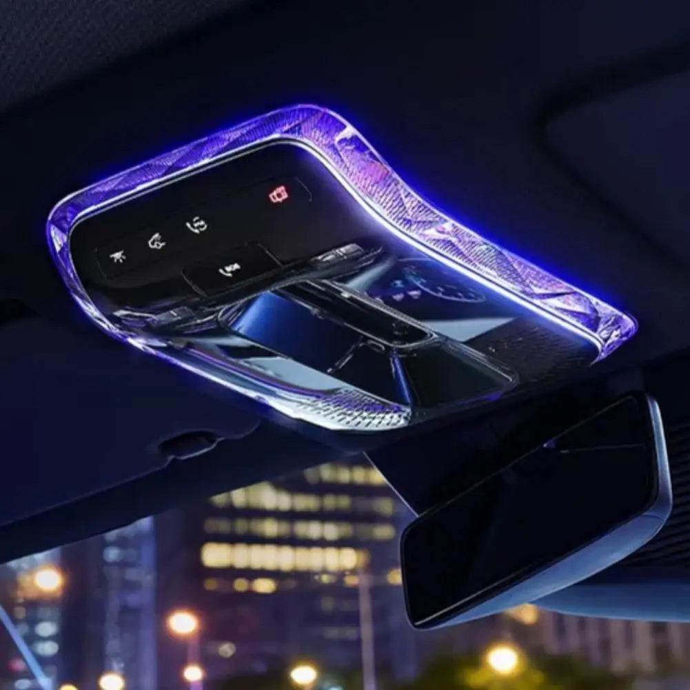 Reading Atmosphere Lights For Mercedes-Benz S/E/C-Class GLC200 GLE EQS EQE E200 C200 Crystal Reading Light Trim Decorative Frame Peaceful Pleasures Health and Wellness