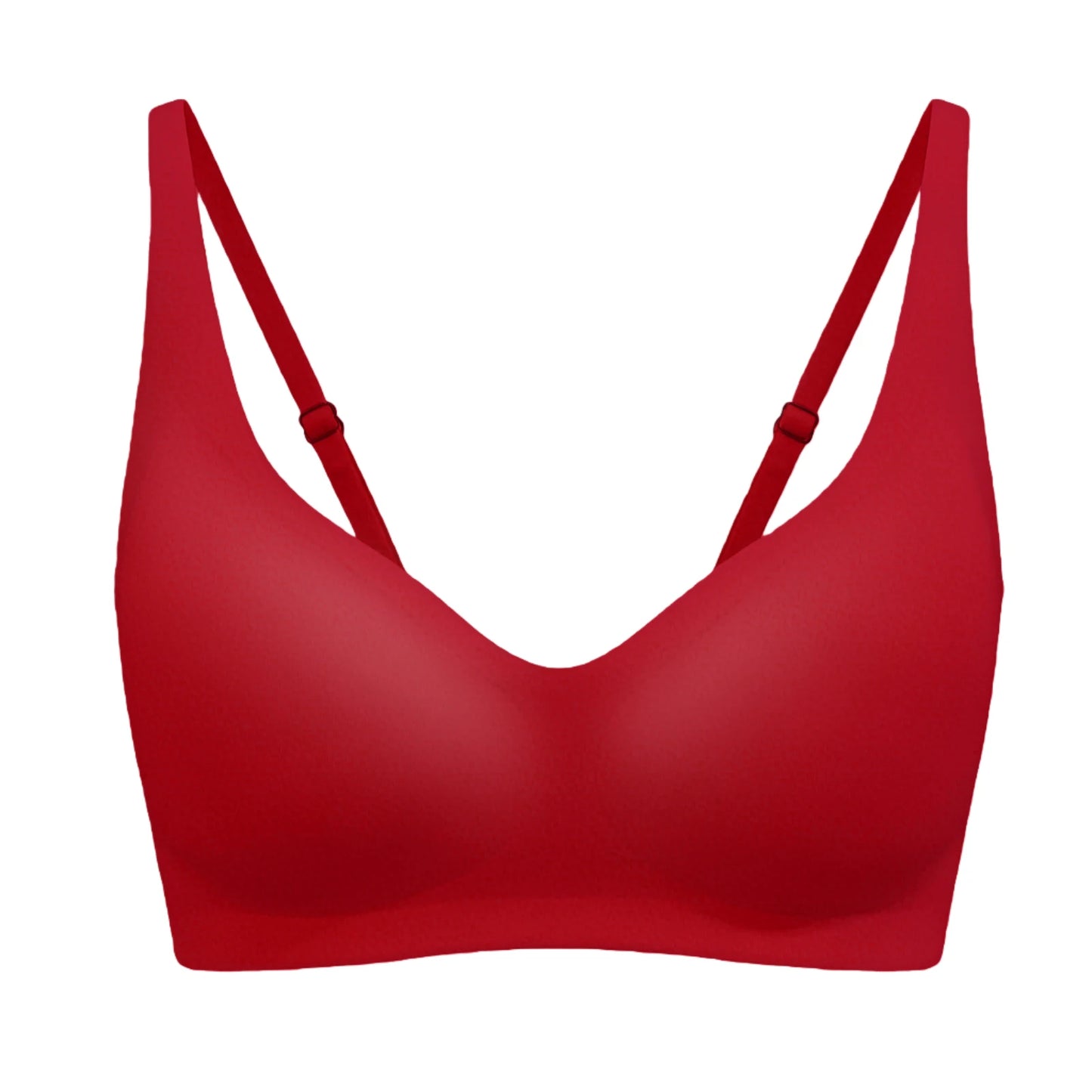 Seamless Deep V Wire-Free Push Up Bra | Breathable Lift Bra