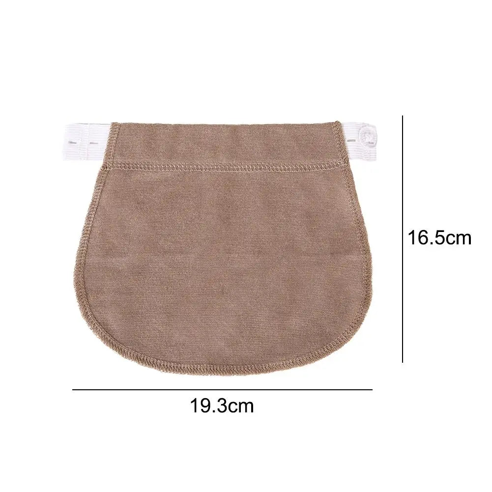 Maternity Pregnancy Waistband Belt Adjustable Elastic Pants Lengthening Extended Button for Maternity Accessories Peaceful Pleasures Health and Wellness