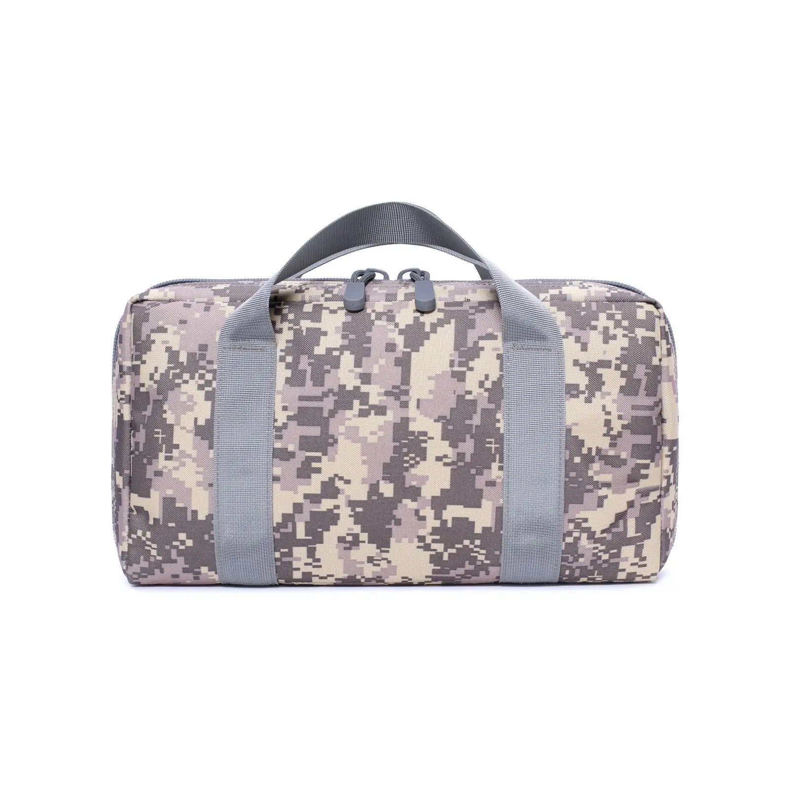 Outdoor Handbag Case Universal Concealed Handgun Storage Bag Magazine Pouch Hunting Accessories Sundries Storage Handbag Peaceful Pleasures Health and Wellness Light Grey