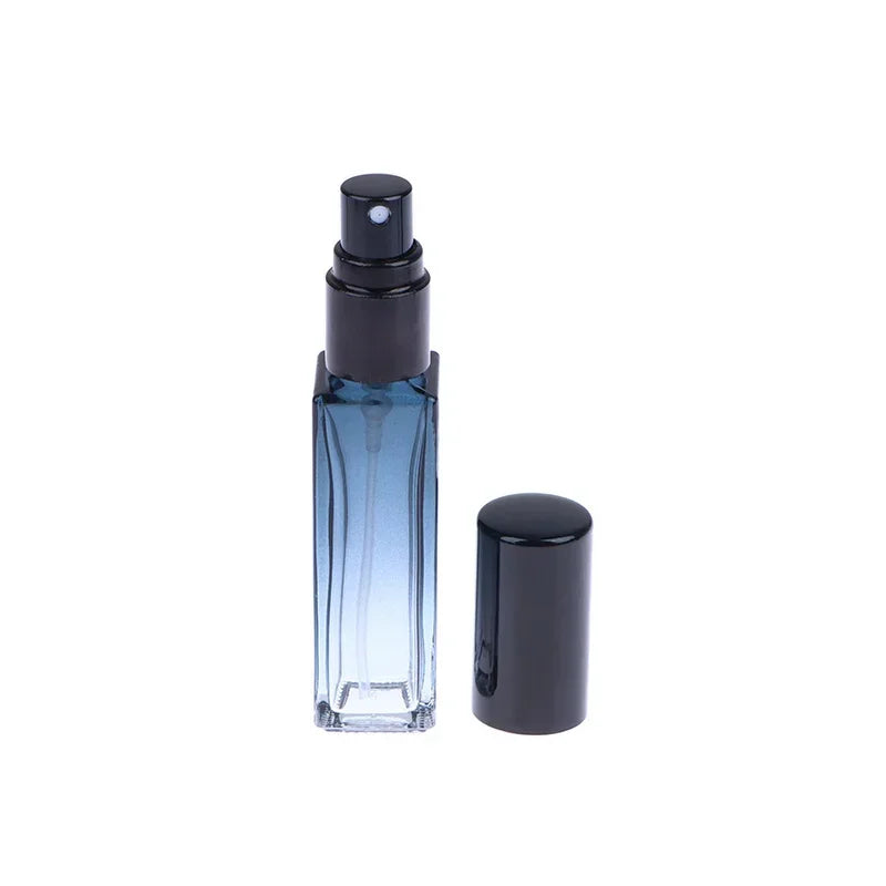 Perfume Spray Bottle Gradient Blue Travel Cosmetic Refillable