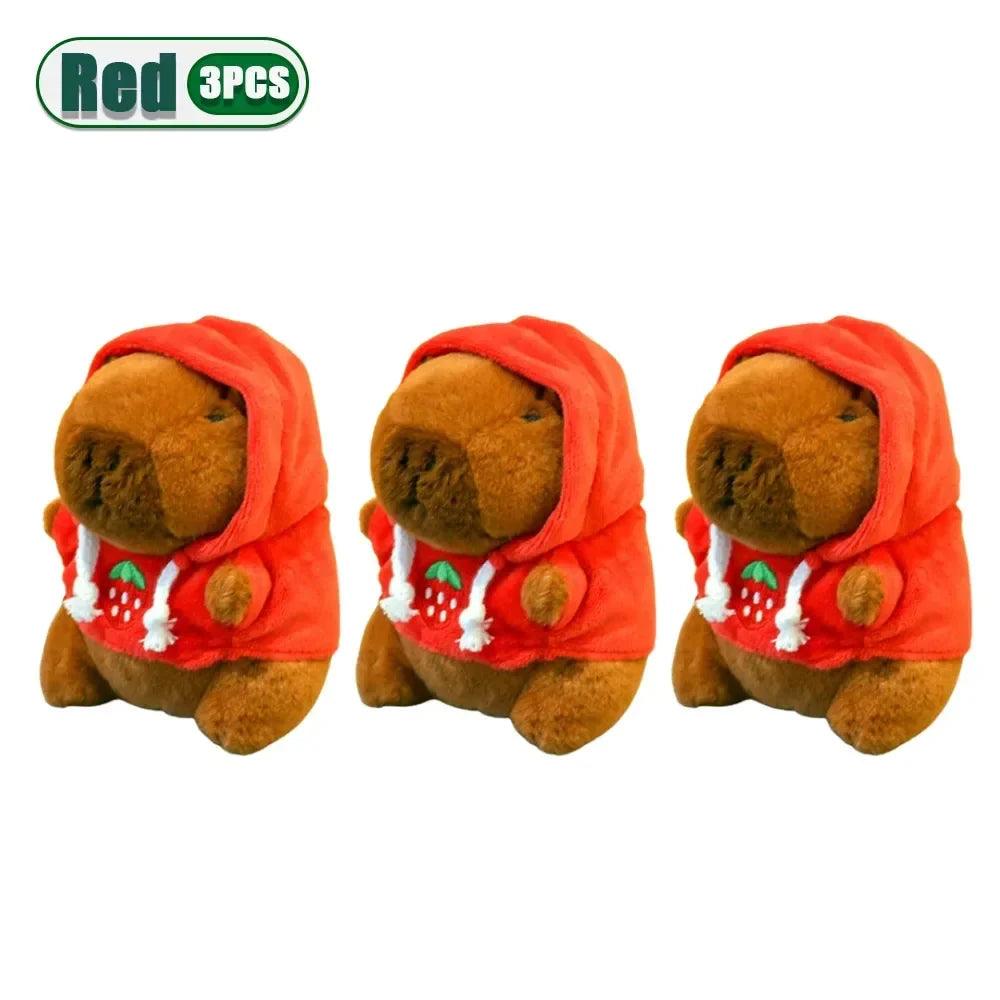 Cute Capybara Plush Keychain Bag Charm Pendant | Kids Gift