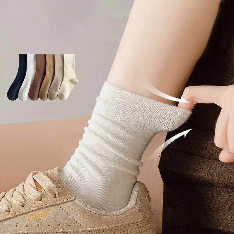 3 Pairs Sports Socks Men Women Elastic Breathable Sweat Absorbing Simple Versatile Athletic Socks Peaceful Pleasures Health and Wellness