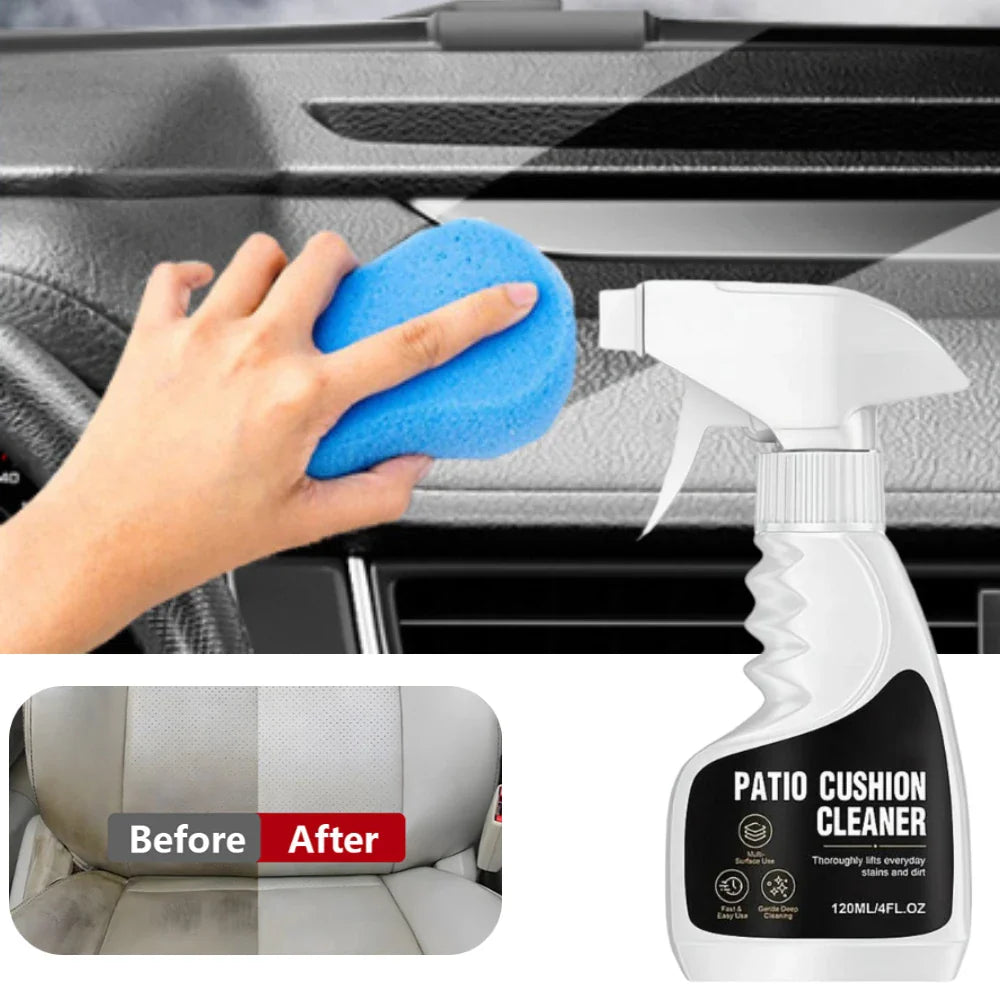 120ml Fabric Cleaner Spray – Sofa, Cushion & Car Interior